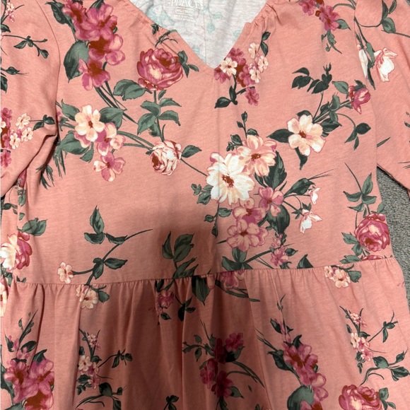 Girls Pink Floral Casual Dresses Bundle - Picture 3 of 11